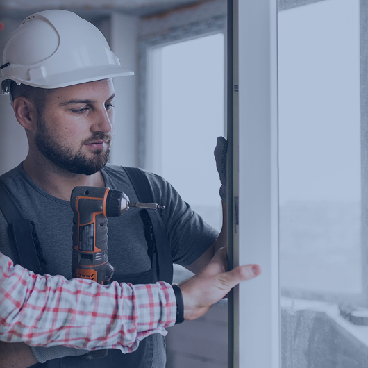 Installation of windows and doors